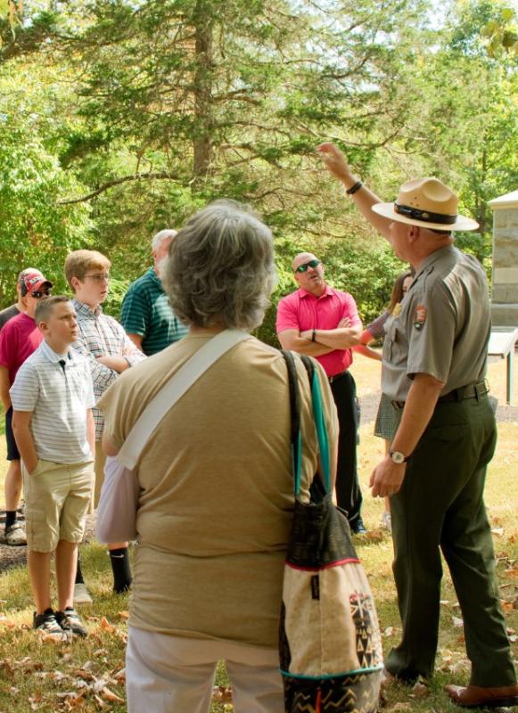 Stonewall Jackson Tour at the Chancellorsville Battlefield