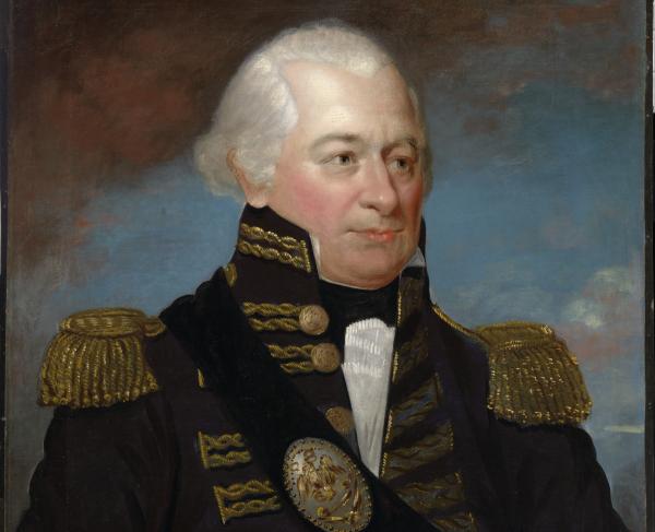 Portrait of James Wilkinson in military uniform